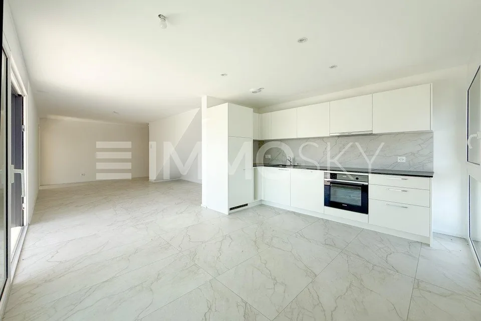 3.5 pièces neuf avec combles d'env. 69 m² et grand balcon (Lot B5-8.1)