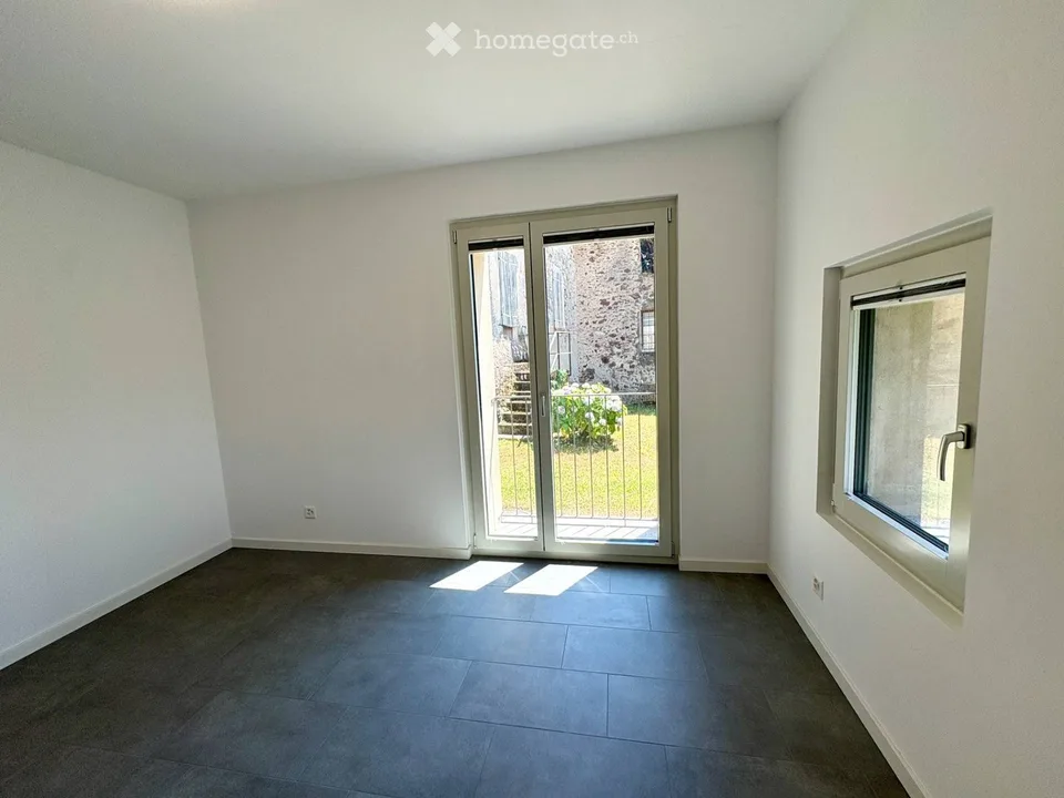 Nouvel appartement en maison mitoyenne avec jardin