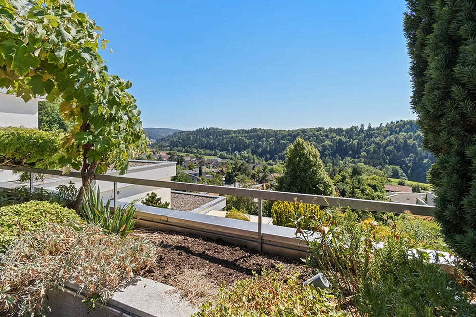Stilvolle Attika-Terrassenwohnung mit Panoramasicht – Foto 9 von 9