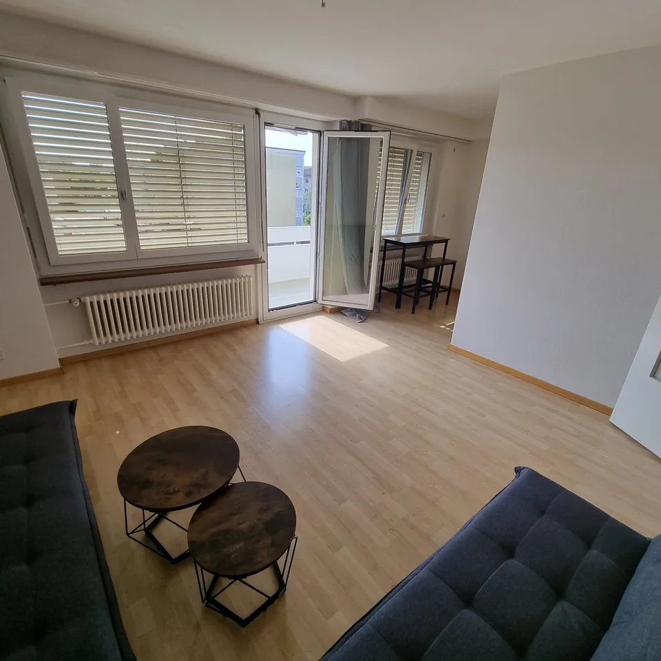 Appartement 1 1/2 pièces avec balcon