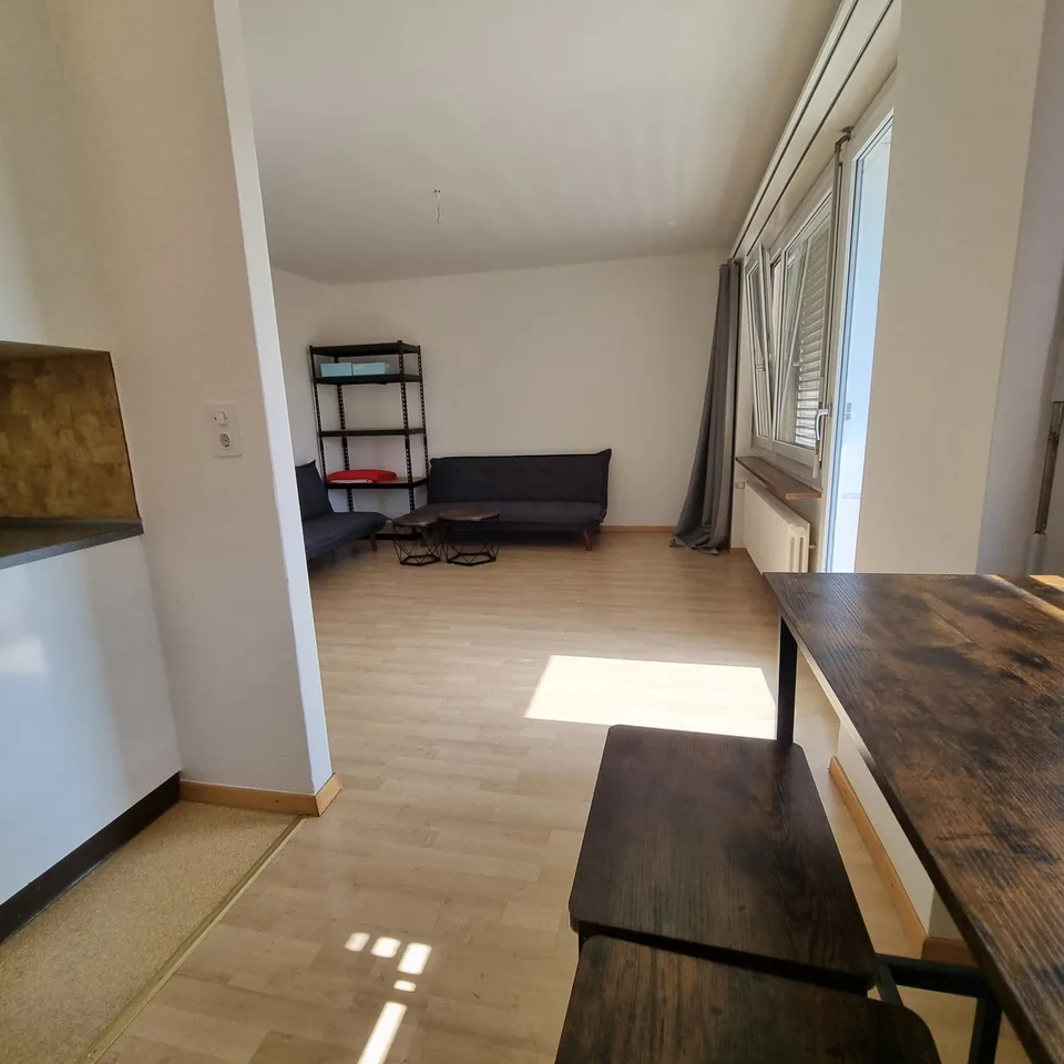 Appartement 1 1/2 pièces avec balcon