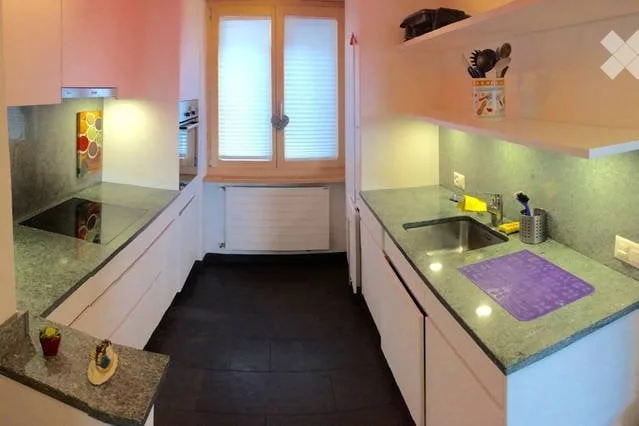 Geräumige möblierte Wohnung mit Panoramablick