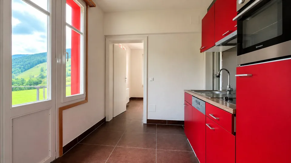 Appartement lumineux 2.5 pièces avec belle vue à Stein SG