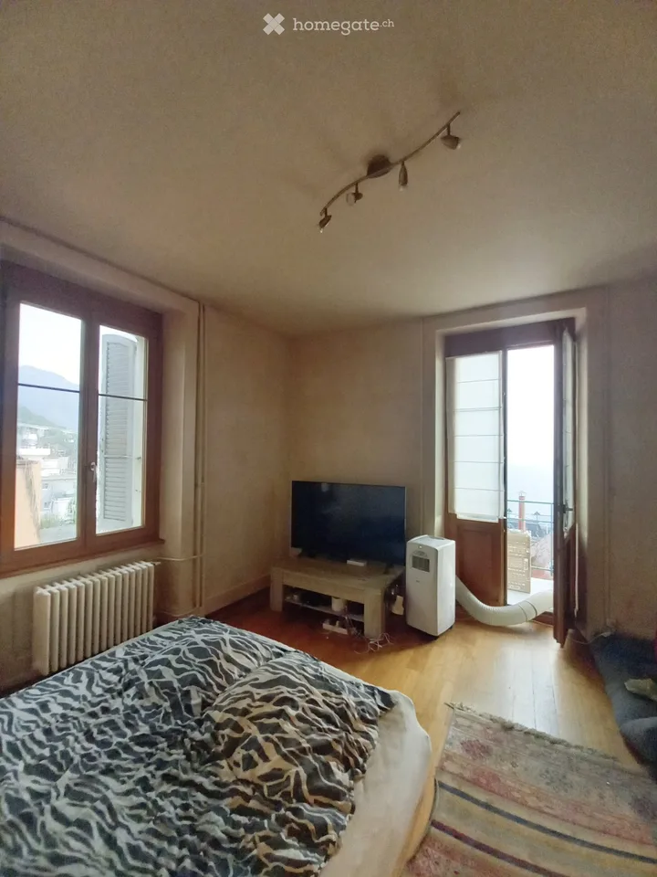 Zweizimmerwohnung mit schönem Blick auf den See