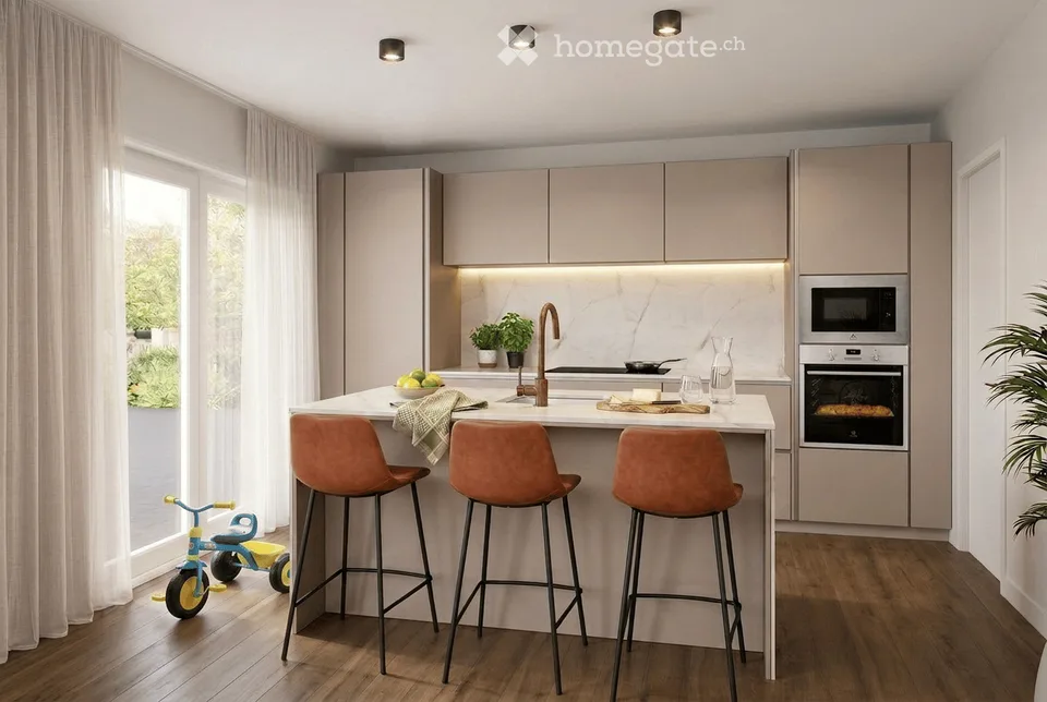 Aureus Homes – Case in legno massiccio di ultima generazione - Casa a schiera moderna a Gränichen