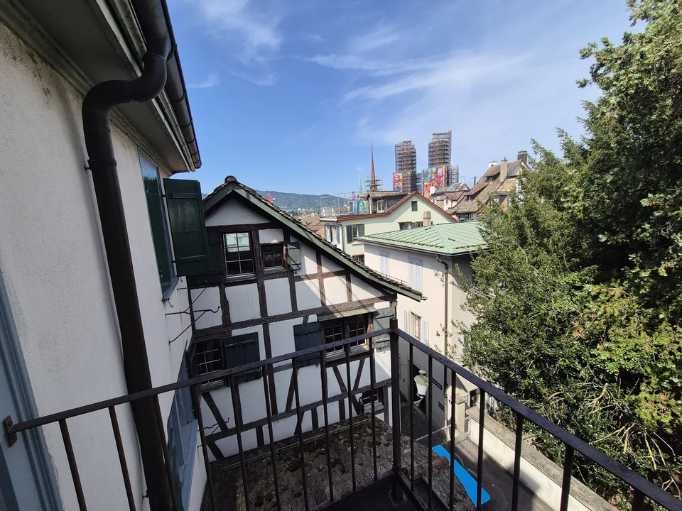 Unique Gem in the Heart of Zurich: 3-Room Attic Apartment with Historic Charm