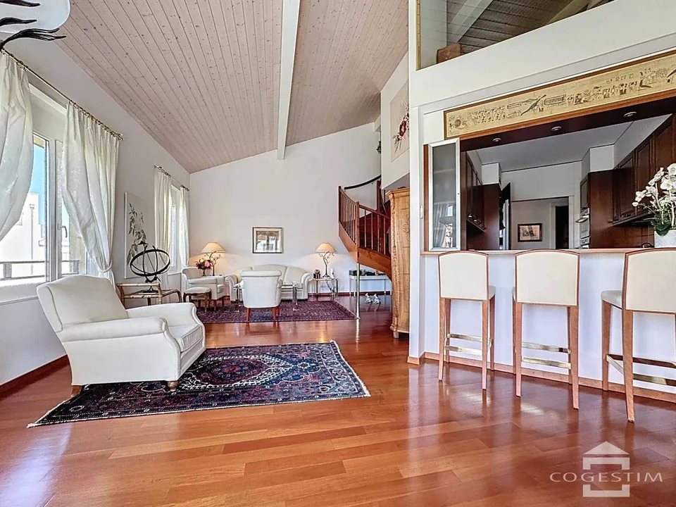 Magnificent 6.5-room attic duplex