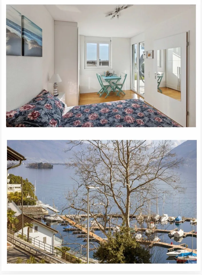 Elegantes Appartement mit 4.5 Zimmern in Brissago