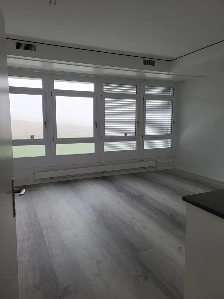 Cozy apartment with distant view
