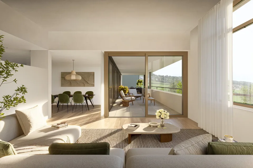 Exklusive 5.5-Zimmer-Terrassenwohnungen mit Weitblick in Oberrohrdorf – Foto 6 von 7