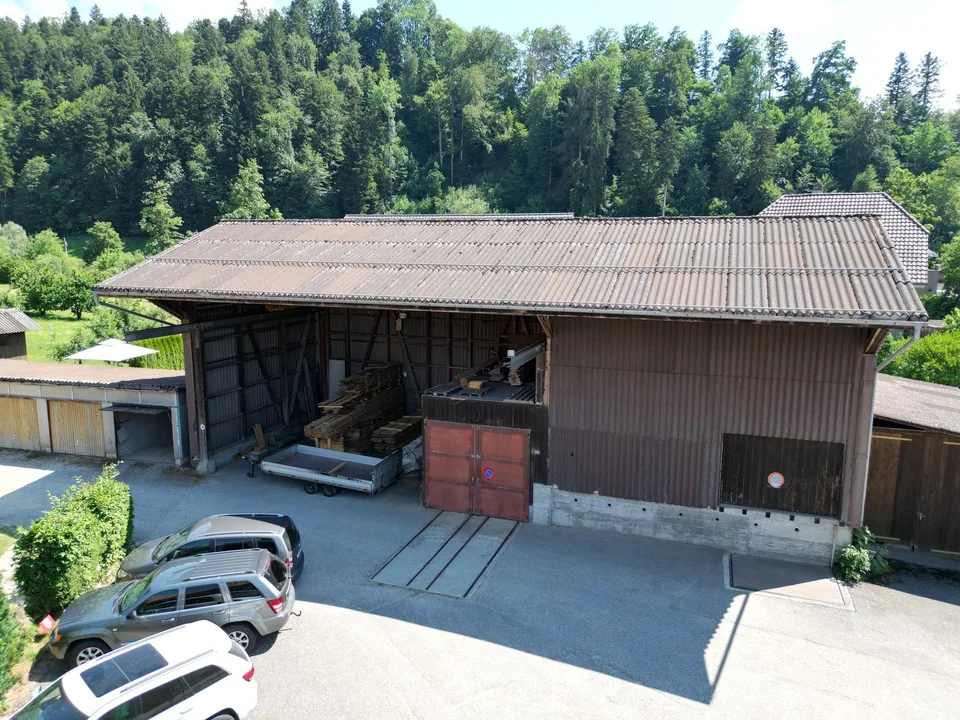 Lagerhalle in der Gemeinde Sumiswald