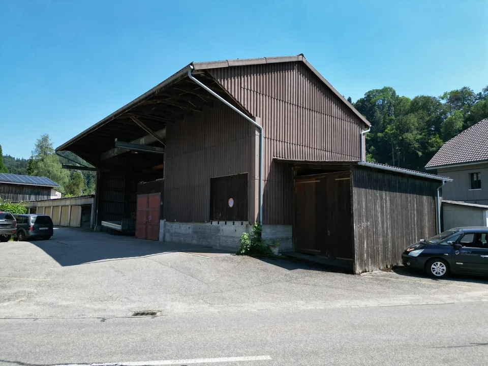Lagerhalle in der Gemeinde Sumiswald