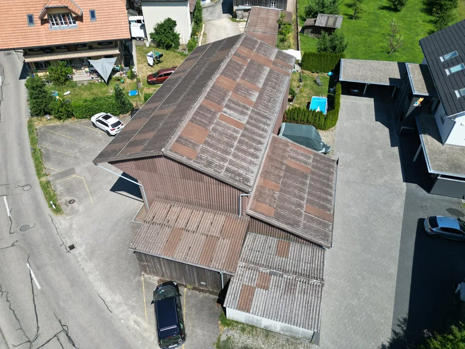 Lagerhalle in der Gemeinde Sumiswald