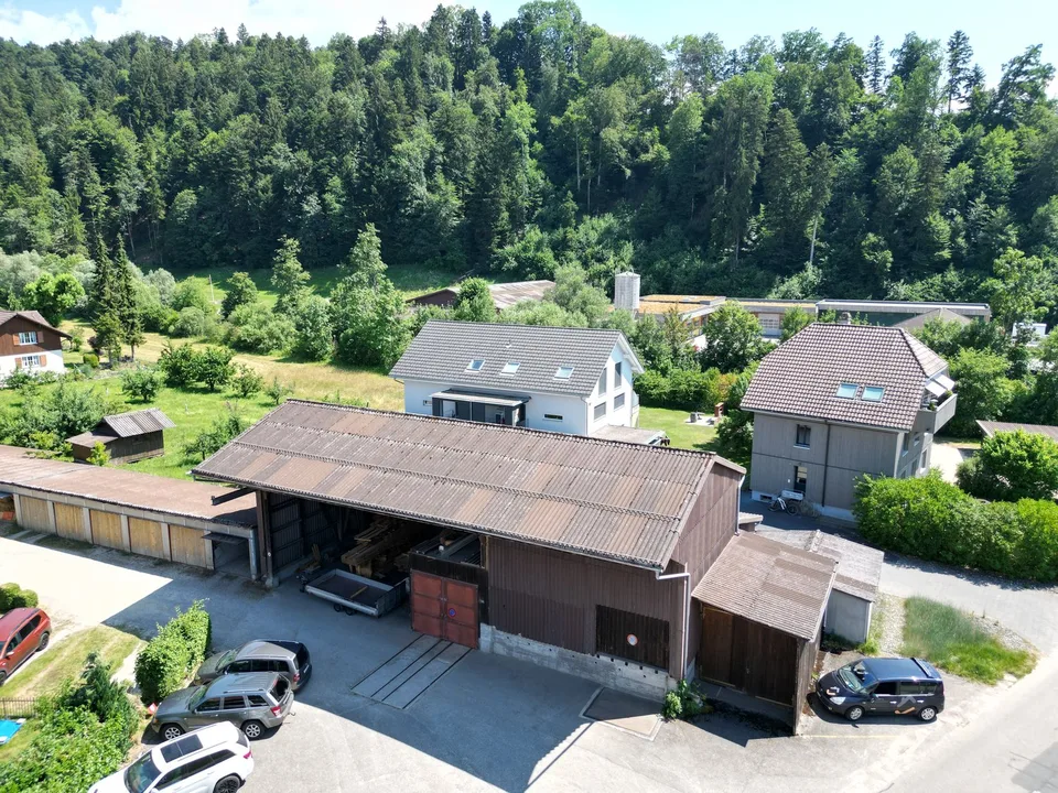 Lagerhalle in der Gemeinde Sumiswald