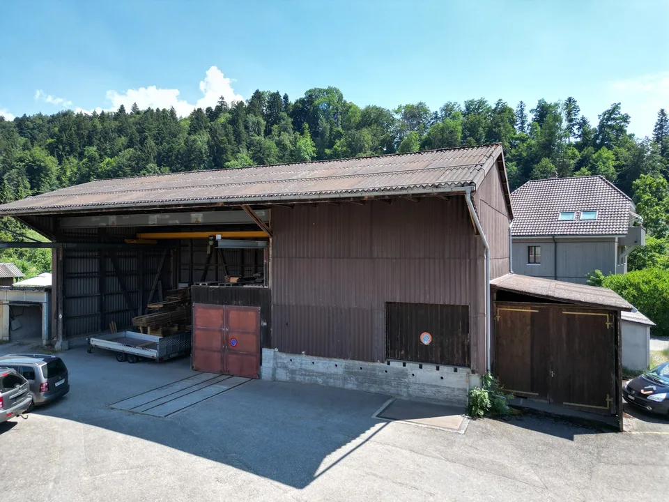 Lagerhalle in der Gemeinde Sumiswald