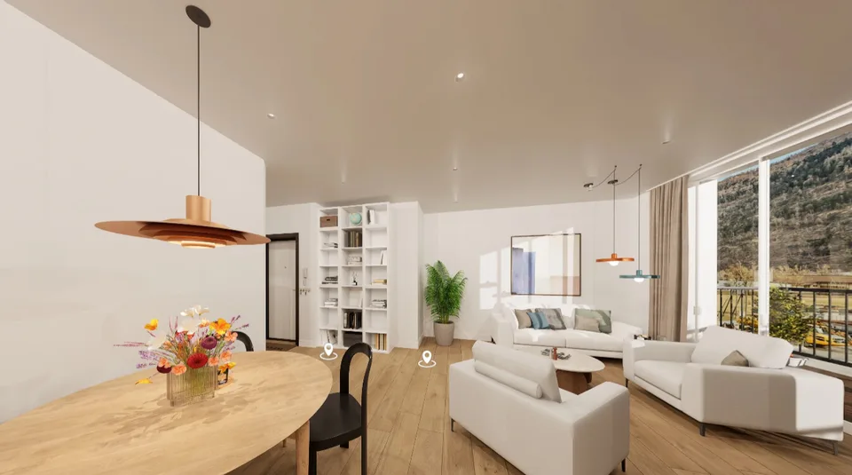 Penthouse-Feeling: 3.5-Zimmer-Neubau mit Traumterrasse
