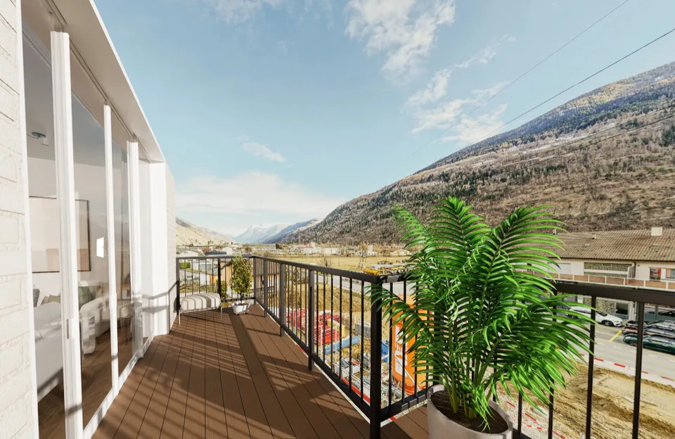 Penthouse-Feeling: 3.5-Zimmer-Neubau mit Traumterrasse