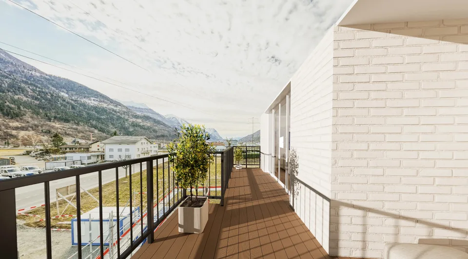 Penthouse-Feeling: 3.5-Zimmer-Neubau mit Traumterrasse