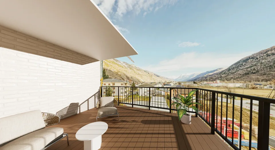 Penthouse-Feeling: 3.5-Zimmer-Neubau mit Traumterrasse