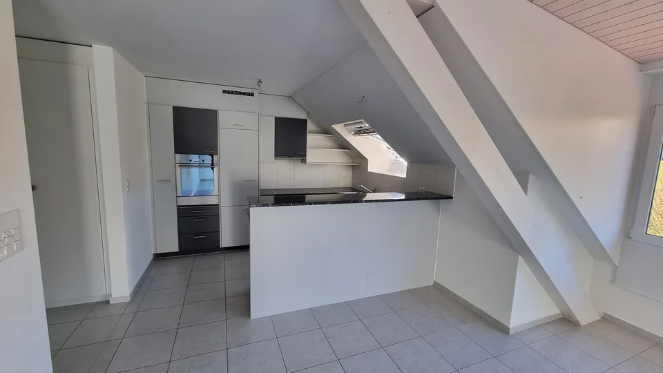 Appartement mansardé magnifique avec une vue imprenable