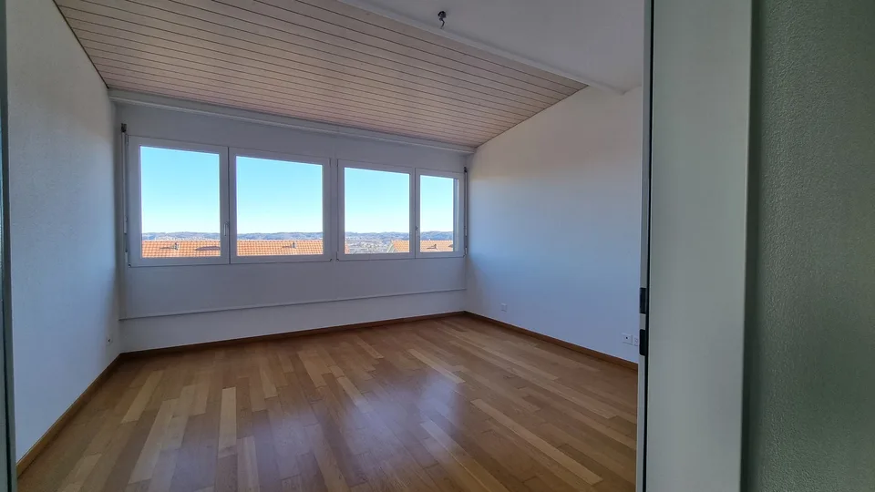 Appartement mansardé magnifique avec une vue imprenable
