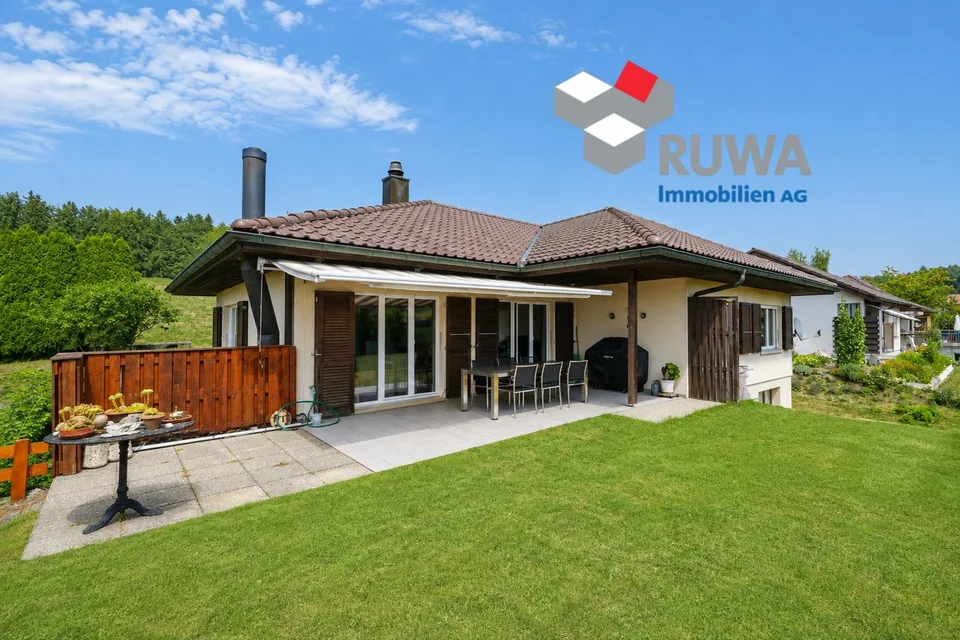 Familienfreundliches Einfamilienhaus mit grossem Umschwung in der Gemeinde Buchegg