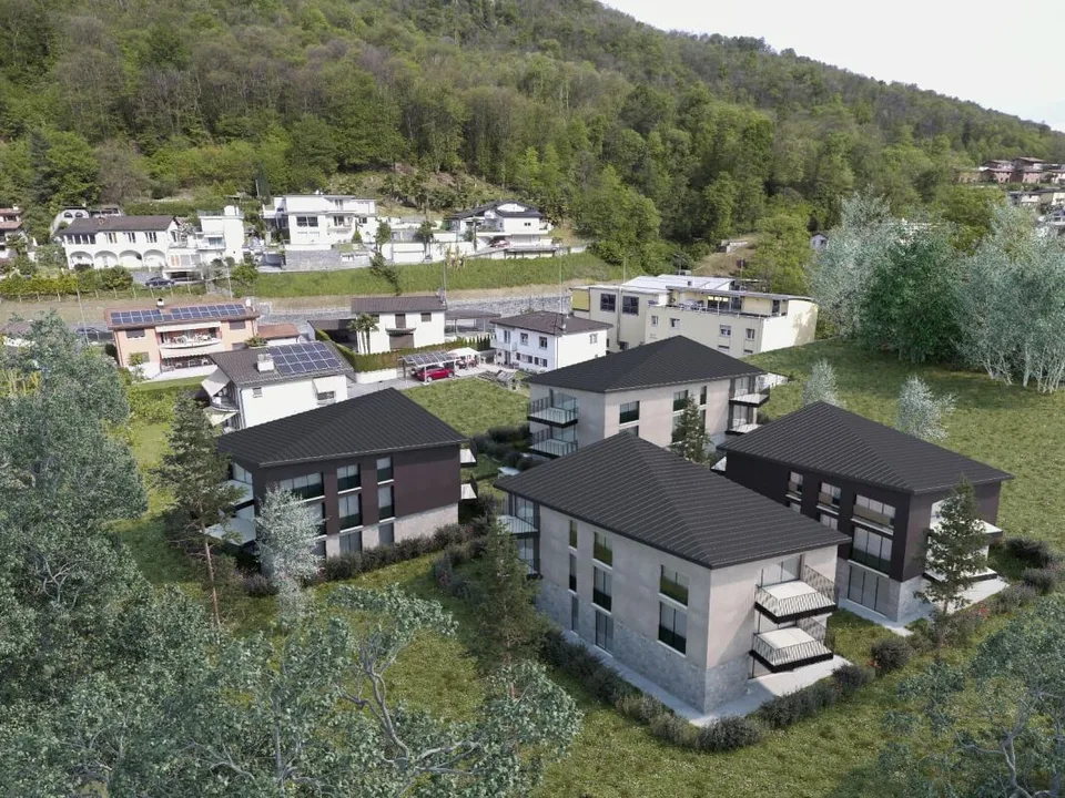 Blocco A - Res. Leonardo - Appartamento 4.5 locali con giardino a Canobbio