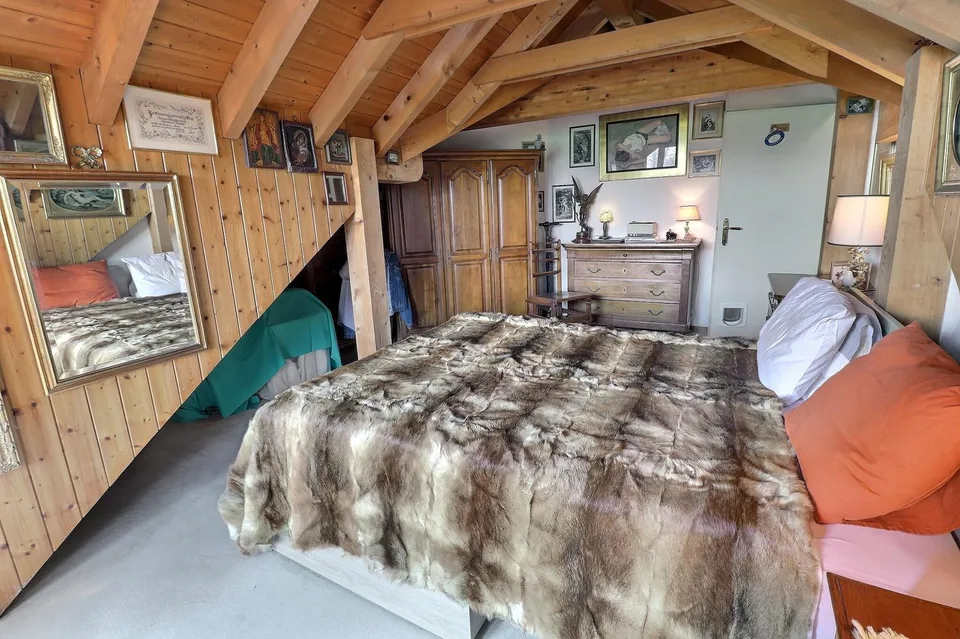 Magnificent attic duplex in viager, occupied without rent