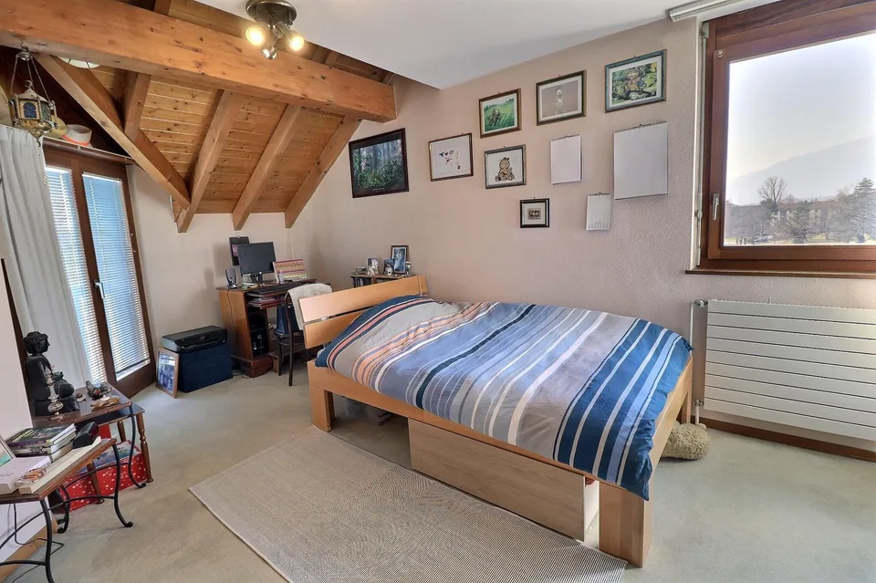 Magnificent attic duplex in viager, occupied without rent