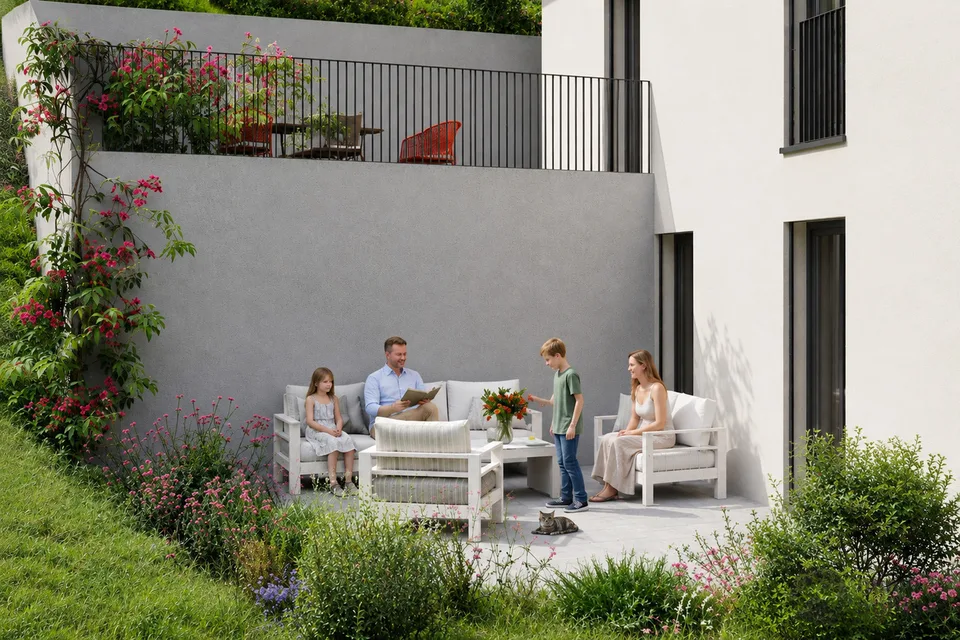 4.5-Zimmer-Doppelhaushälfte mit individuellem Ausbau