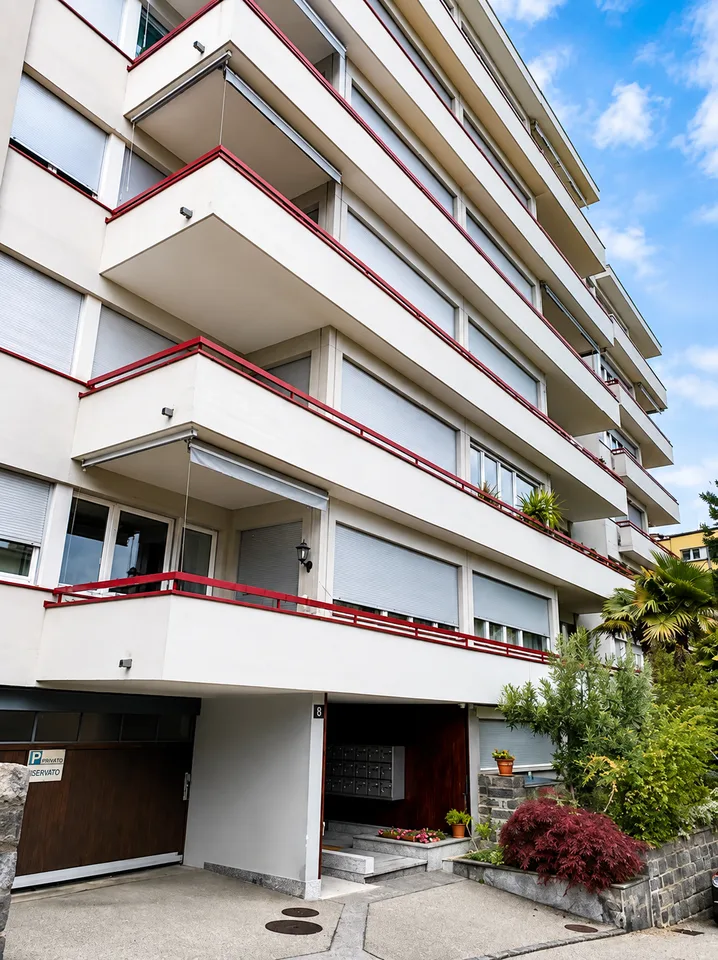 Luminoso appartamento di 4.5 locali vista Lago