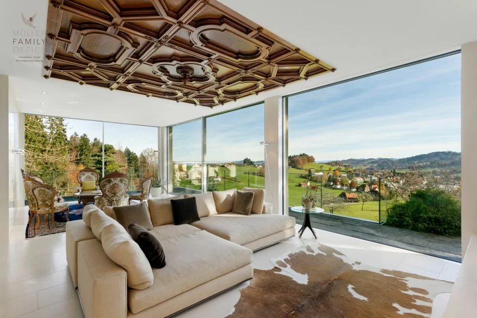 Luxurious Panorama Villa with Outdoor Pool, Wellness Oasis, and Dreamy Far-reaching View