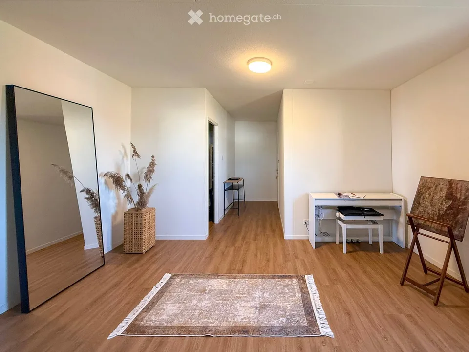 Sonnige 5.5-Zimmerwohnung mit Weitblick + Hobbyraum und Waschen