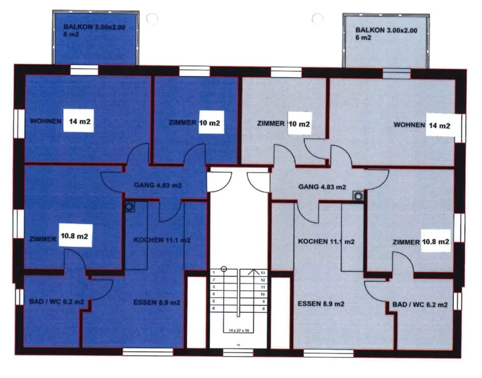 Renovated 3.5-room apartment in Rüti GL for rent