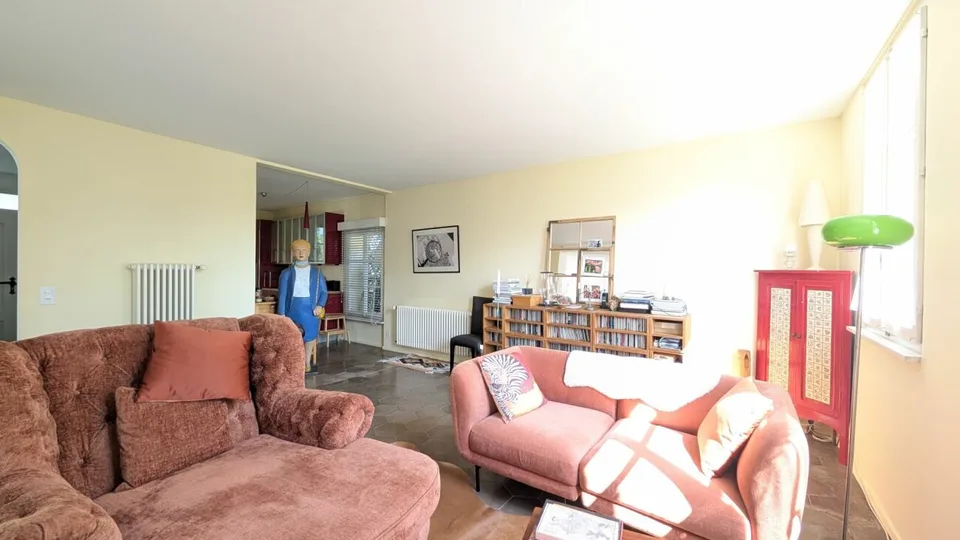 Haus mit Charme und Wintergarten sowie Bergpanorama