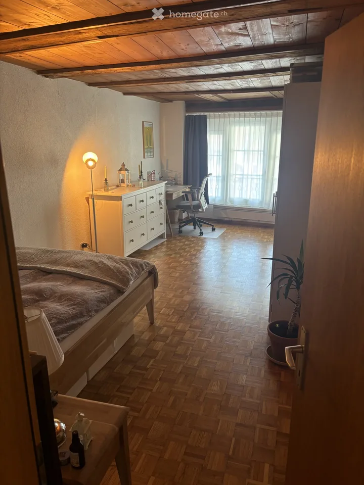 Appartement charmant et calme en basse-ville avec balcon privé et jardin commun