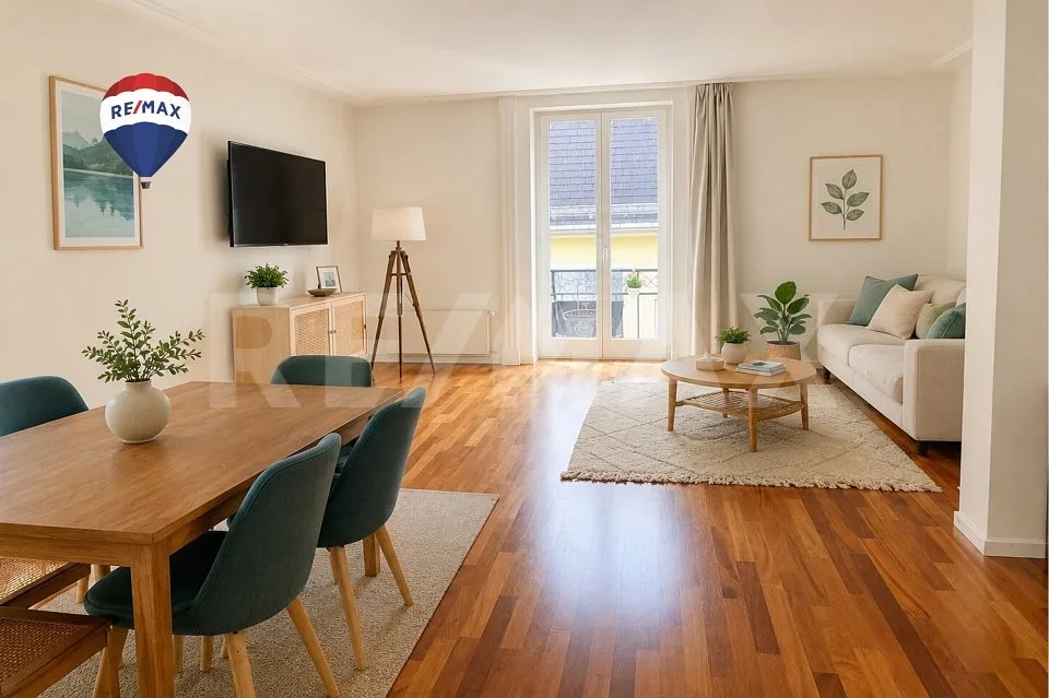 Helle 3.5-Zi.-Eigentumswohnung mit 2 Balkone an zentraler Wohnlage