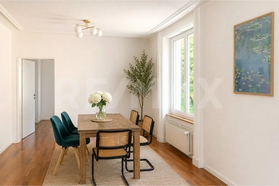 Appartement en propriété de 3,5 pièces avec 2 balcons dans un quartier résidentiel central