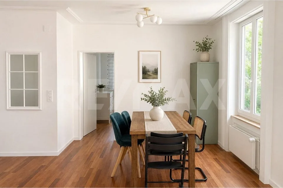 Appartement en propriété de 3,5 pièces avec 2 balcons dans un quartier résidentiel central