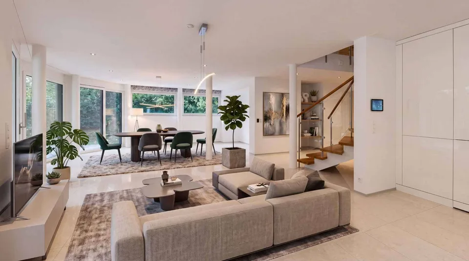 Duplex di 164 m² con terrazza e giardino