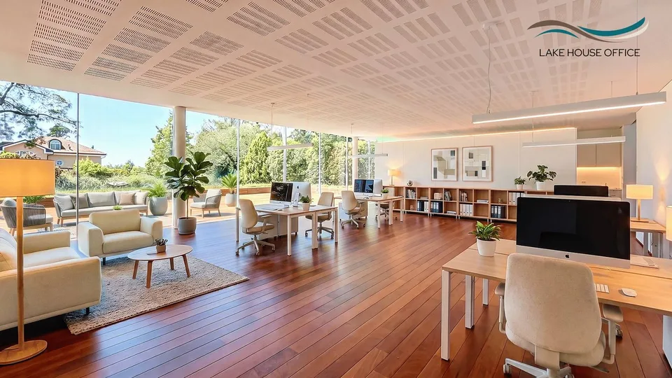 EXCLUSIVE - LAKE House OFFICE : Prestigious Building