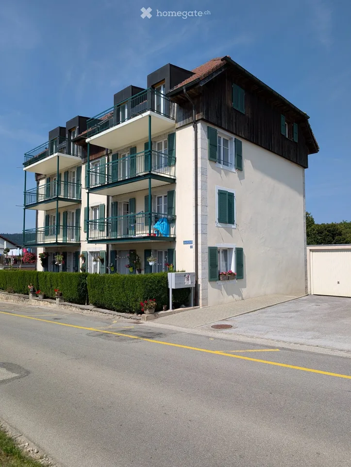 Appartement de 3,5 pièces, lumineux avec balcon