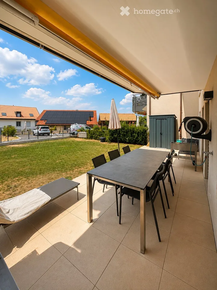 Minergie Apartment 2.5 rooms | Terrace 25 m² | Garden