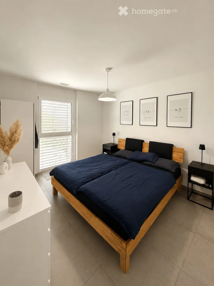 Minergie Apartment 2.5 rooms | Terrace 25 m² | Garden