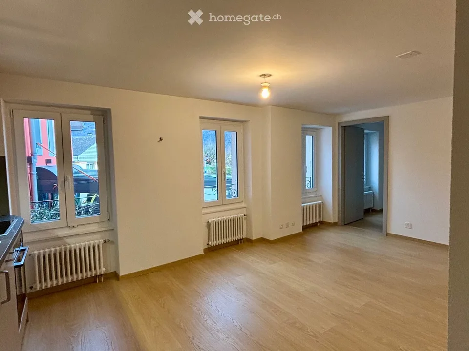 In affitto appartamento 2½ locali completamente ristrutturato a Noville