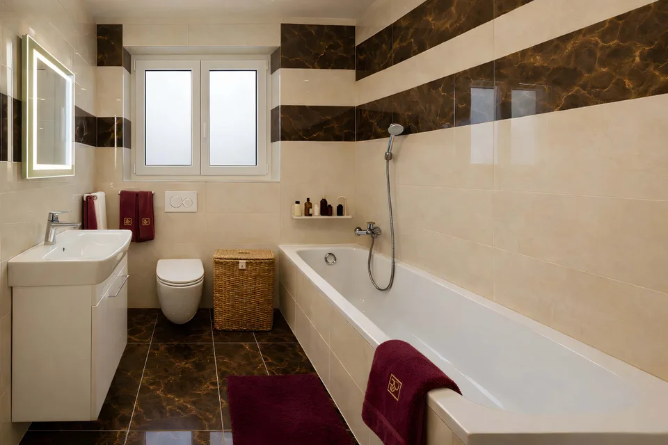 Courtételle - 3-room apartment with natural marble