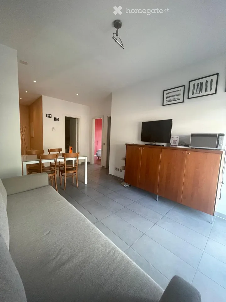 Lugano Cassarate - Vaste appartement de trois pièces, récemment rénové