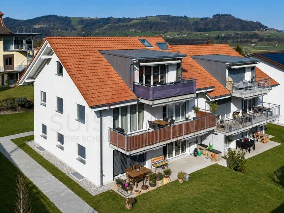 Modern, gepflegtes und vollvermietetes Mehrfamilienhaus in Mühlethurnen