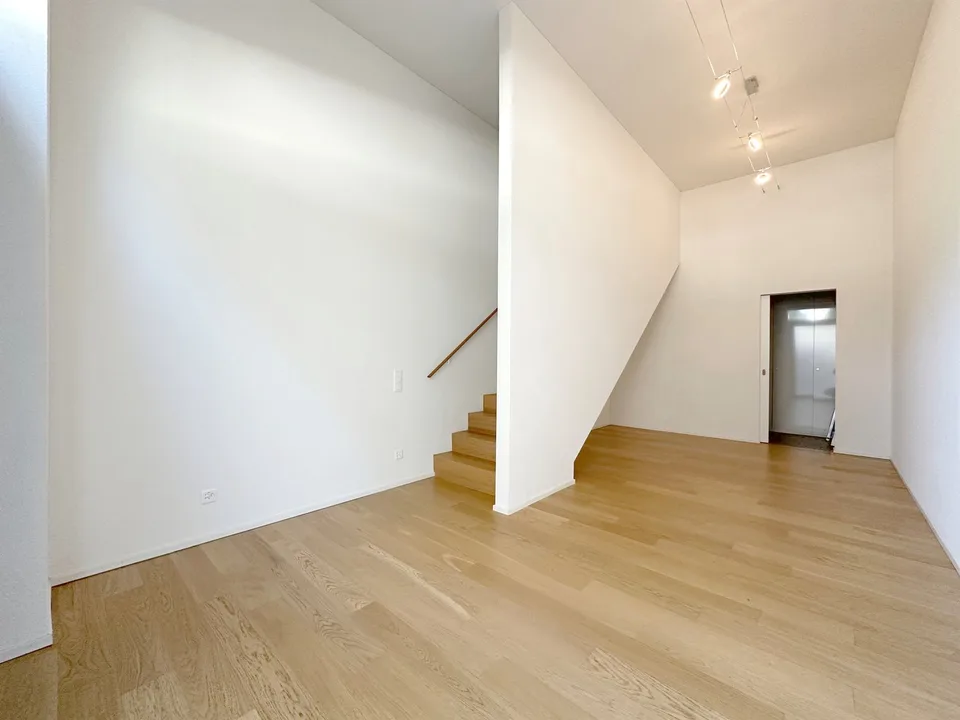 In der City Zuhause, im Grünen Daheim - Lässige Atelierwohnung