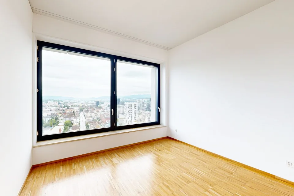 Habiter au dernier étage avec vue sur Zurich